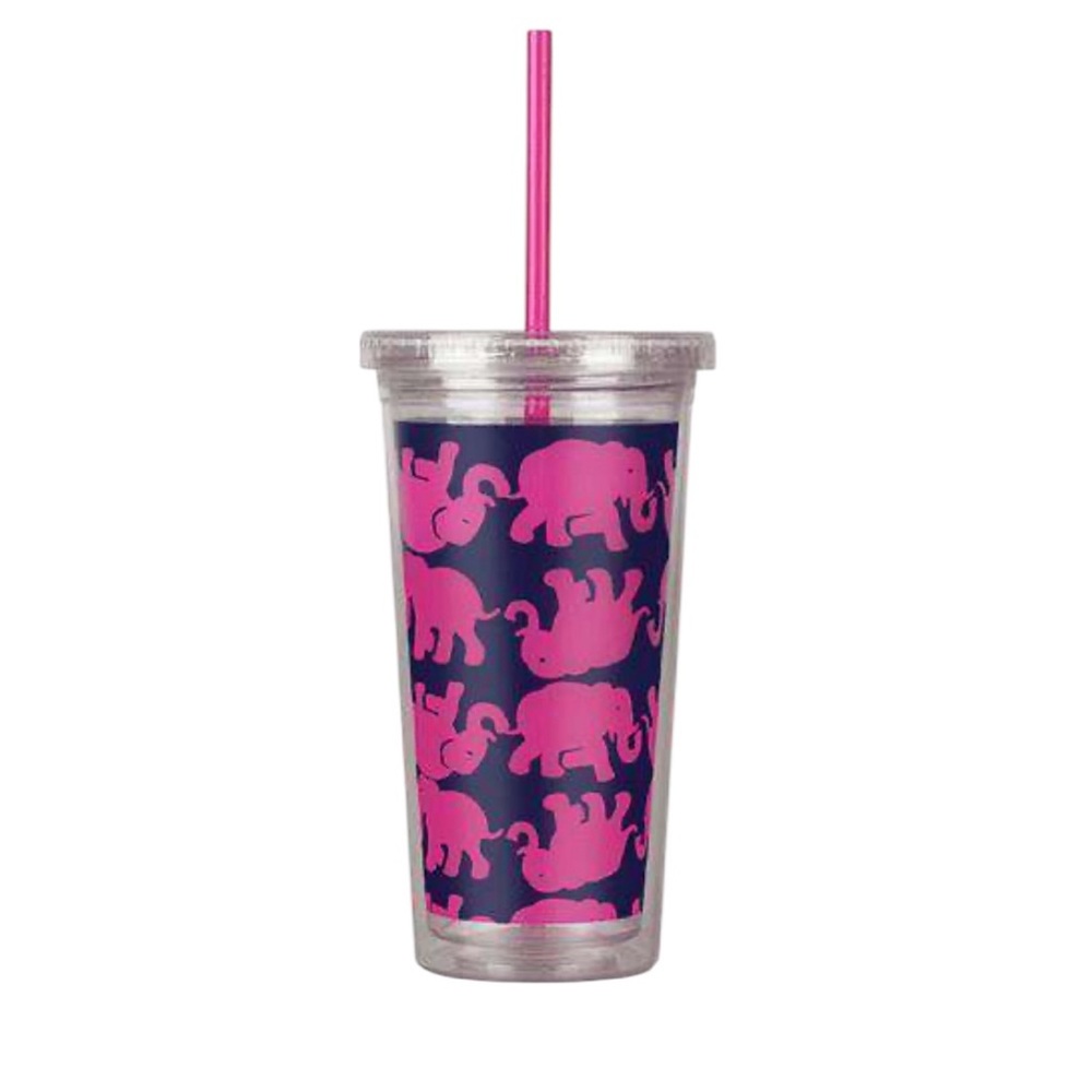 Lilly Pulitzer Tusk In Sun Tumbler with Straw
